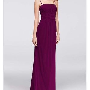 David’s Bridal bridesmaid dress